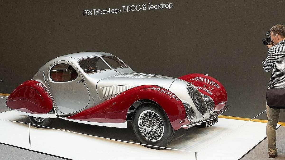 Click to Enlarge-Esc to Close myimgs/ArtDecoCars1937-60/1938 Talbot Lago T150 C Teardrop3.jpg